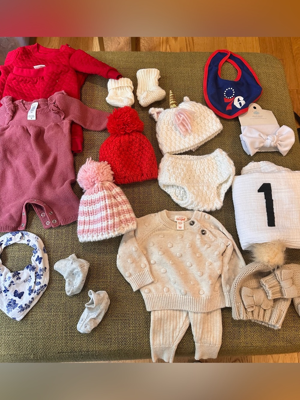 *Baby Girl Clothes Bundle nb Newborn 0-3 Months